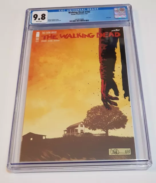 CGC 9.8 The Walking Dead #193 Final Last Issue 2019 Image Skybound Comics (#103)