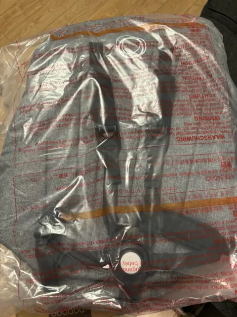 BUGABOO Donkey 2 GREY MELANGE Seat Fabric With 5 Point Harness, Fits 1 & 2 Also