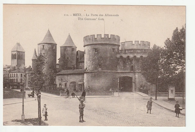 METZ - Moselle - CPA 57 - The doors - Gate of the Germans view No. 11