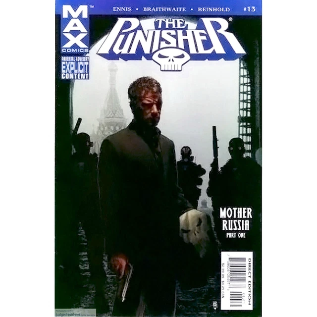 Punisher # 13 Punisher Max 1 Marvel Max Comic Book  VG/VFN 1 1 5 2005 (Lot 3764