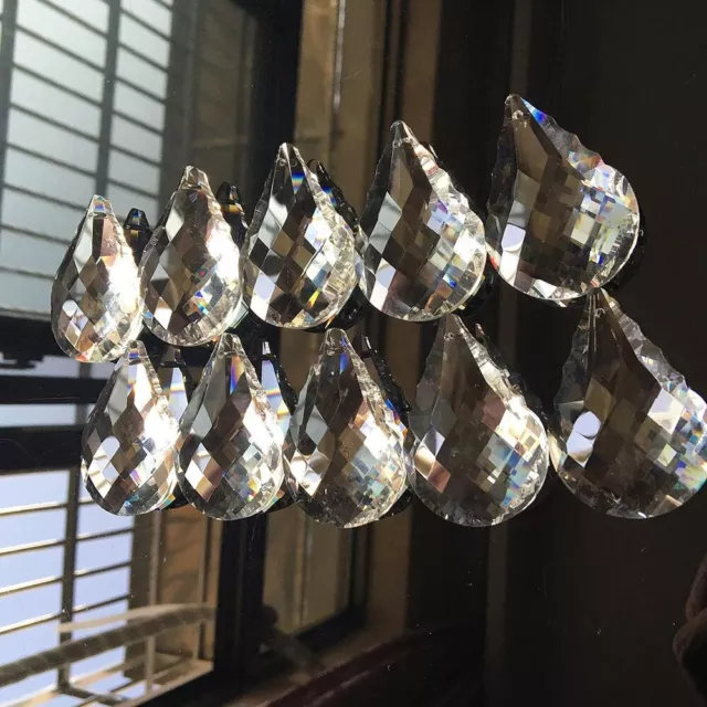 Hanging Ornament Suncatcher Lamp Prisms Hanging Drop Chandelier Glass Crystal
