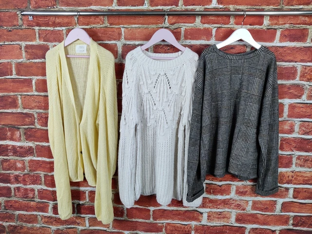 Girls Bundle Age 13-14 Years 100% Zara Knit Jumper Cardigan Pullover Top 164Cm