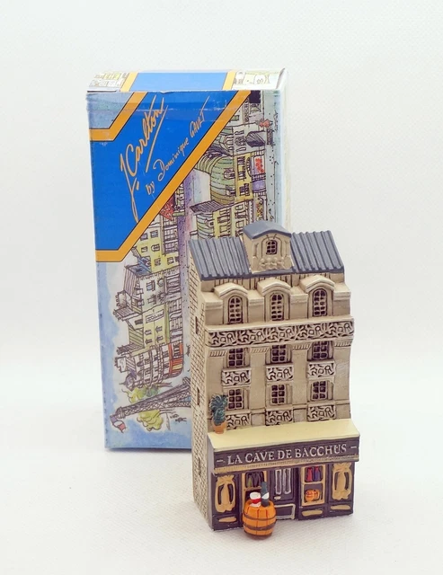New J Carlton Gault French Miniature Paris Wine Cellar Cave A Vins Building