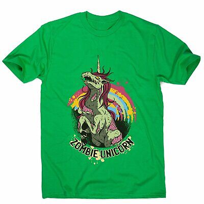 Zombie unicorn - men's funny premium t-shirt