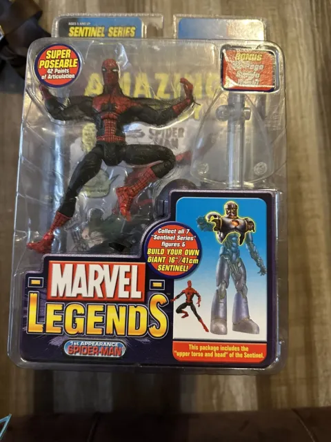 2005 Marvel Legends Sentinel Series 1st Appearance Spider-Man Action Figure NEW