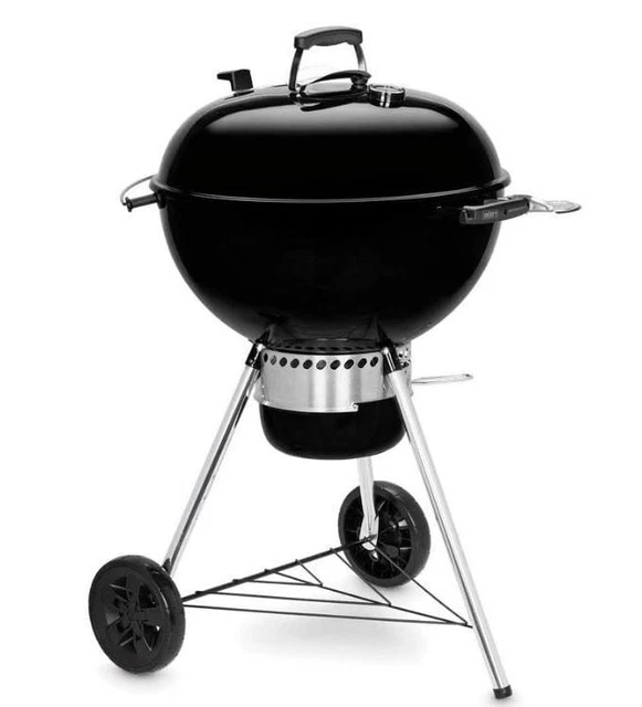 Weber Gbs E-5750 Barbecue A Carbonella Master-Touch Nero