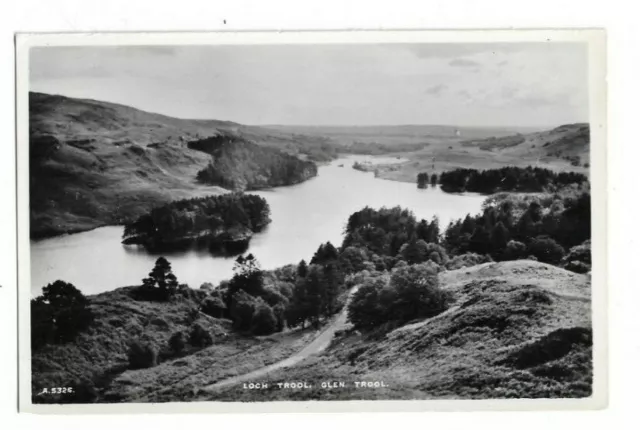 Loch Trool, Glen Trool, RP Postcard.