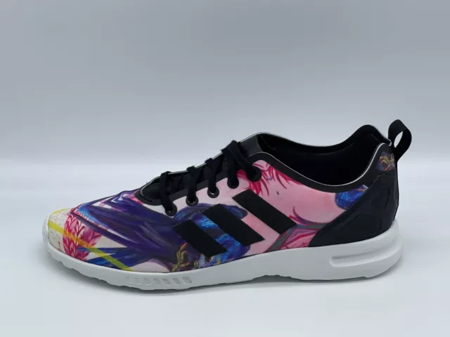 adidas ZX Flux Smooth Womens Trainers Multi S82937 UK4.5