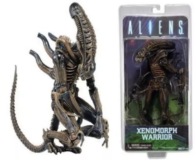NECA 7" Alien Action Figures Series 2 Xenomorph Warrior (Brown) Action Figure
