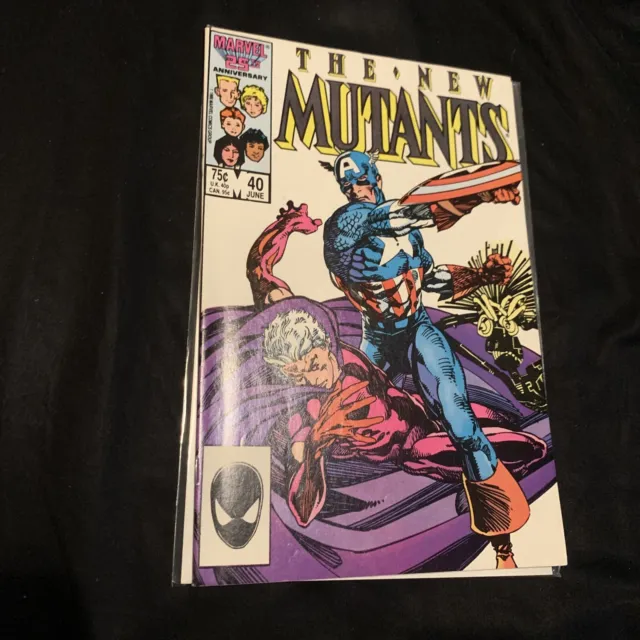 The New Mutants #40 Marvel Comics (1986) VF/NM 1st Print Comic Book