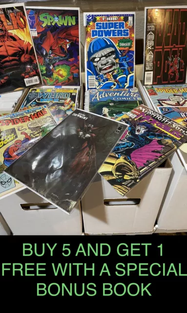 The Best Comic Mystery Bag⚡️Lot of 5 Comics✅✅BUY MORE GET MORE✅See Description