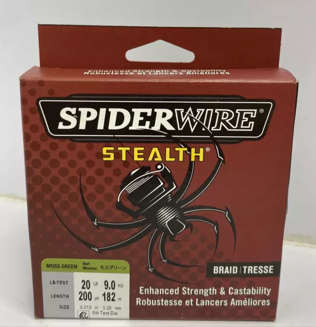 Spiderwire Stealth Braid - Moss Green