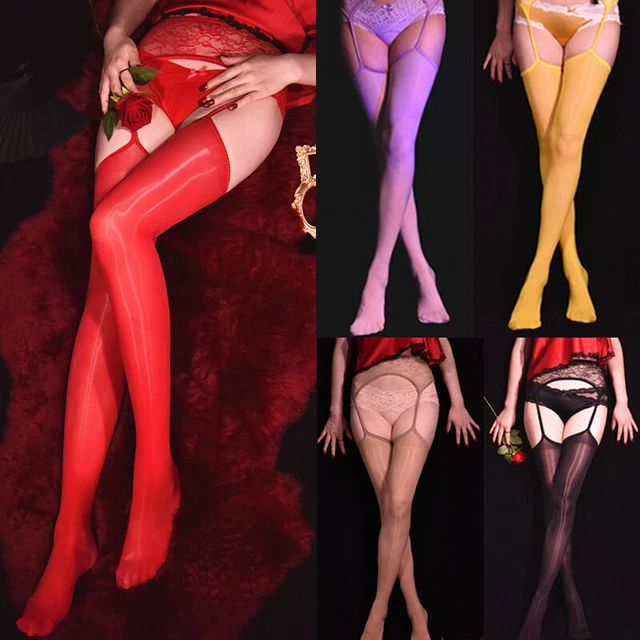 Collants Soyeux Brillants Ultra-fins - Taille Unique - Style Sexy - Neuf Avec étiquettes