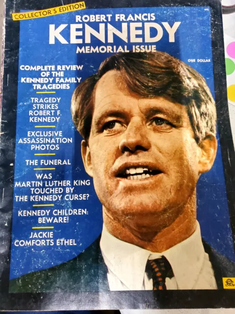 COLLECTORS EDITION ROBERT Francis Kennedy Memorial Issue 1968 $0.99 ...
