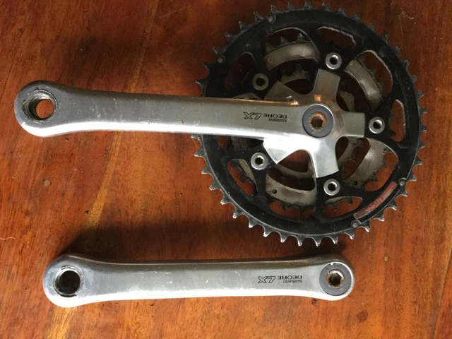 【90s☆ビンテージ】SHIMANO DEORE LX FC-M563 Shimano Deore LX FC-M563 175mm Crankarms - Gringineer Cycles