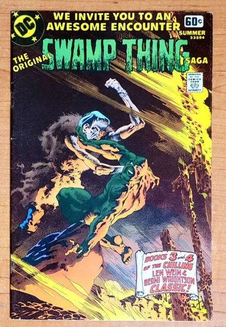 Dc Special Series, Saga Of The Swamp Thing #14 (R #3, #4) Wrightson