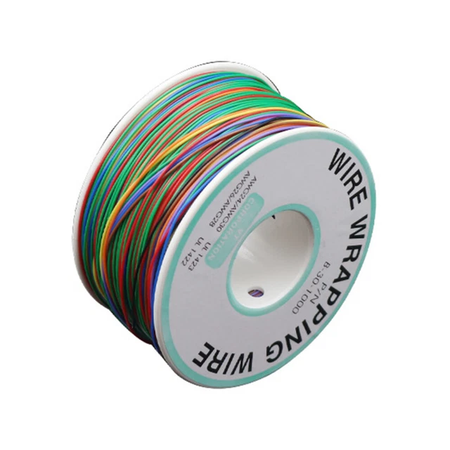 Filo colorato filo di rame stagnato filo elettronico per circuito stampato (8 far