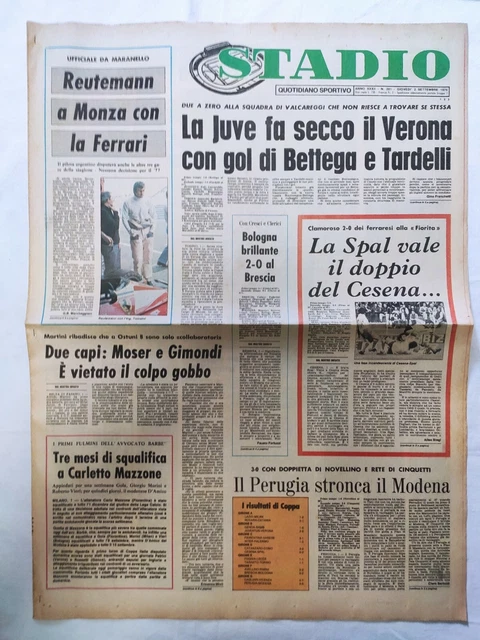 Gazzetta Dello Sport 21 Mai 1977 : Maertens, Moser, Panatta Et Plus !