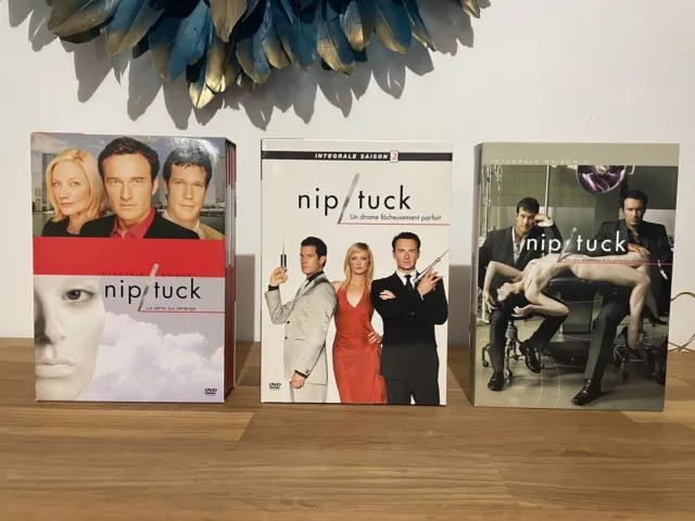 Nip Tuck Saison 1 2 Et 3 - Intégrale Coffret DVD VF - TBE COMME NEUF