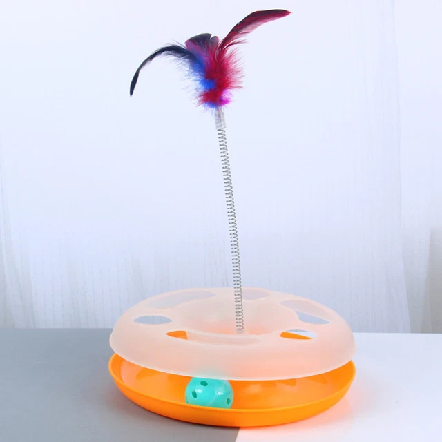 Pet Educational Circle Track soddisfatto con campana mobile