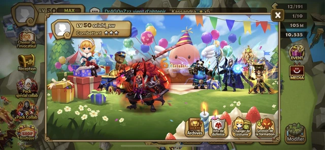 ★ Summoners War EU C2/C2 30 nat 5 10k crystals ★