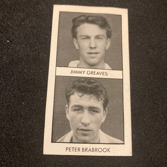 Thomson (D.C.) - 'World Cup Footballers (Wizard)' (1958) - GREAVES/BRABROOK