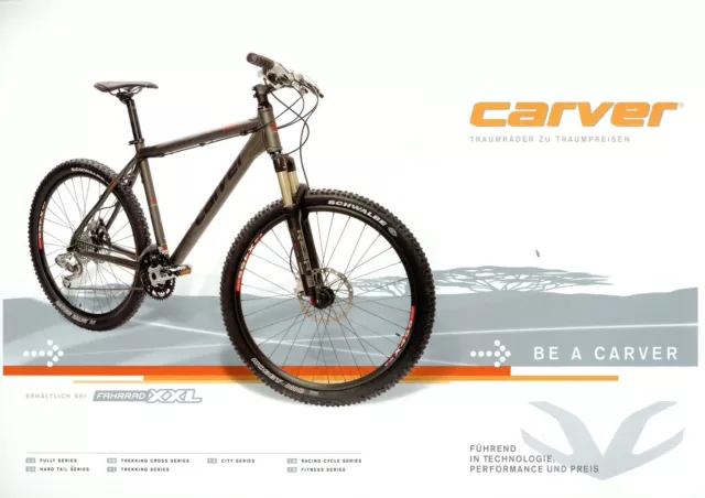 Carver Prospekt 2007 6/07 Fahrrad Katalog brochure bicycles Fahrradprospekt