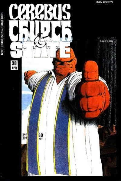 Cerebus: Church And State #30 VF; Aardvark-Vanaheim | 80 Dave Sim - we combine s