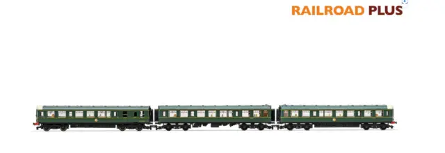 HORNBY R30170 RailRoad Plus BR, Class 110 3 Car Train Pack - Era 6