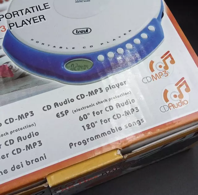 Baladeur lecteur portable CD/MP3 ESP - Trevi CMP 498 - Neuf ! 2