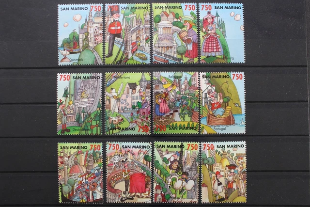 San Marino, MiNr. 1539-1550, postfrisch / MNH - 652687