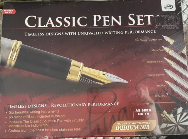 New Unopened  Classic Pen Set From Jml