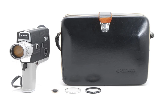 CANON SINGLE-8 518 8mm Film Movie Camera 9.5-47.5mm F1.8 Zoom Lens