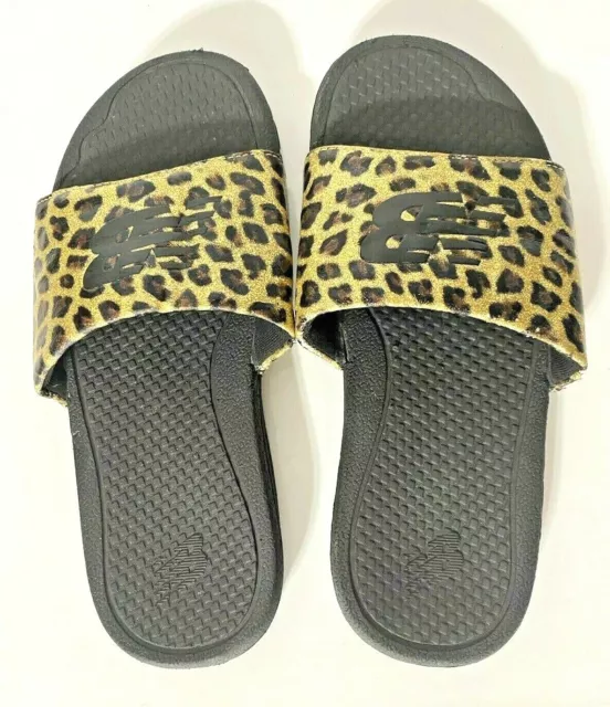 New Balance PW3068BGC Pro Slide Cheetah Leopard Print Sandals - US Size 5