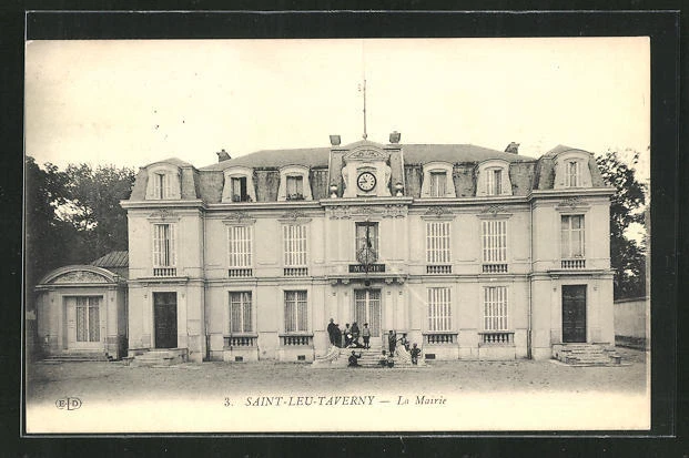 CPA Saint-Leu-Taverny, La Mairie 1915