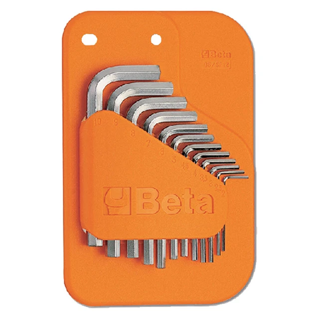 BETA  SERIE CHIAVI ESAGONALI 96/SC12 pz 12 (2 ÷ 10)