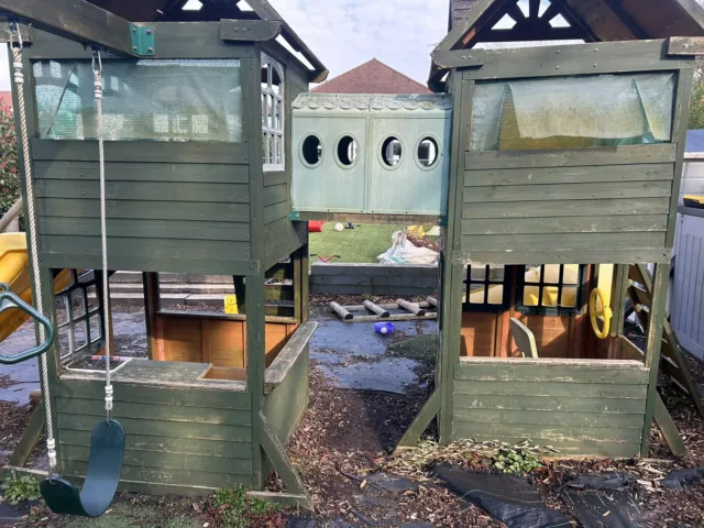 Kids climbing frame With swings And  slides