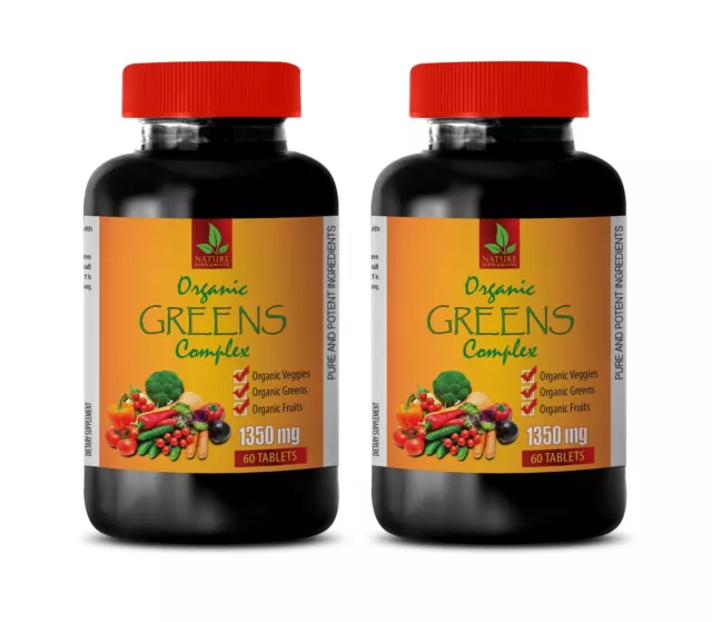 cholesterol reducing supplements - ORGANIC GREENS COMPLEX - strawberry 2B
