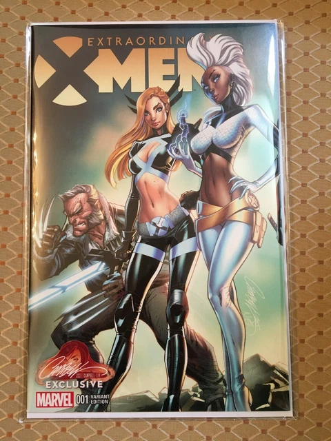 Extraordinary X-Men #1 J. Scott Campbell A EXCLUSIVE Variant COLOR NM