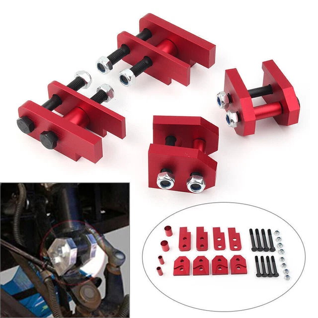 For Yamaha SE Sport 2004-2015 2005 06 Rhino 450 660 700 2" Full Lift Kit ATV Red