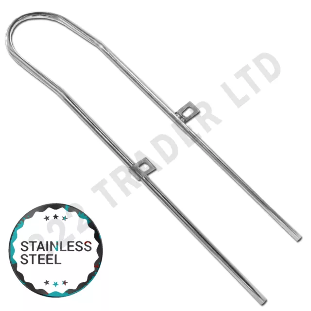 RALEIGH CHOPPER MK1 Sissy Bar Stainless Steel Polished Reproduction
