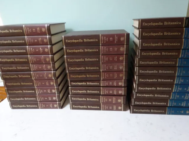 ENCYCLOPAEDIA BRITANNICA 15th. EDITION - 30 BOOKS.