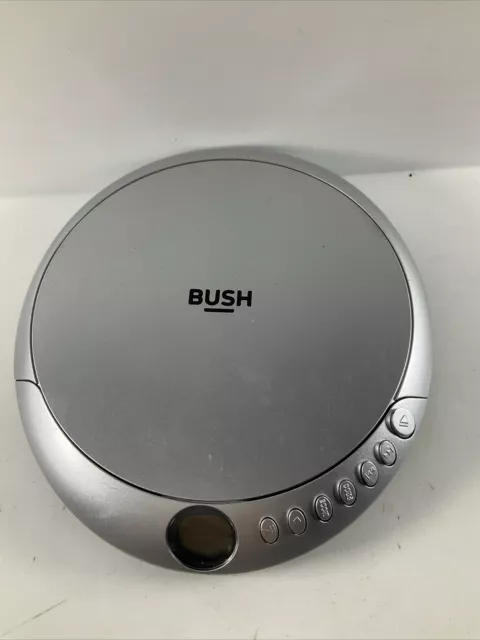 Bush PCD-220B Portable CD Player Jog Proof Silver Working #3