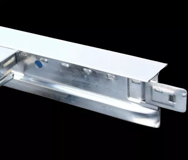 5er-Pack weiß abgehängte Decke Haupt-T-Shirt Abschnitt T Bar Läufer 2400 mm x 24 mm