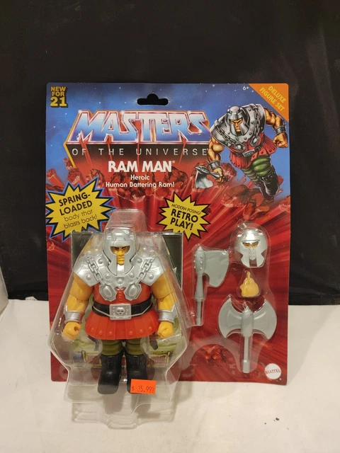 Figurine Mattel MOTU Origins - He-Man Ram Man - Masters Of The Universe - NEUF Scellé