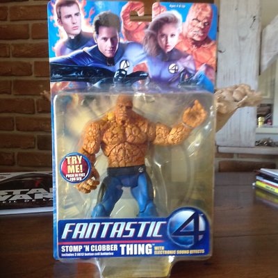 ToyBiz Fantastic 4 Film The Thing Clobber´ Et Crush Figurine PVC 18cm Toy Biz 