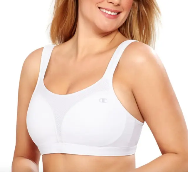  Champion Womens Spot Comfort Full Support Sports Bra