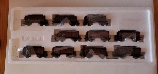 Märklin 000730 H0 Set of 24 Swivel Roof Wagons Tals 968 of the DB