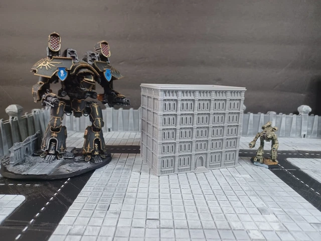 Using 3d Printed Buildings In Battletech Game - Foto 5