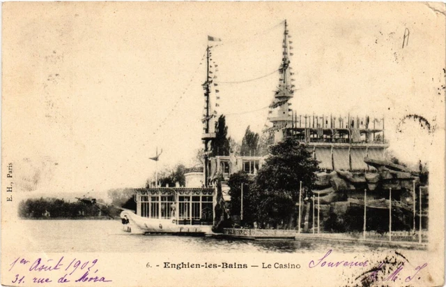CPA AK ENGHIEN-les-BAINS - Le Casino (519540)